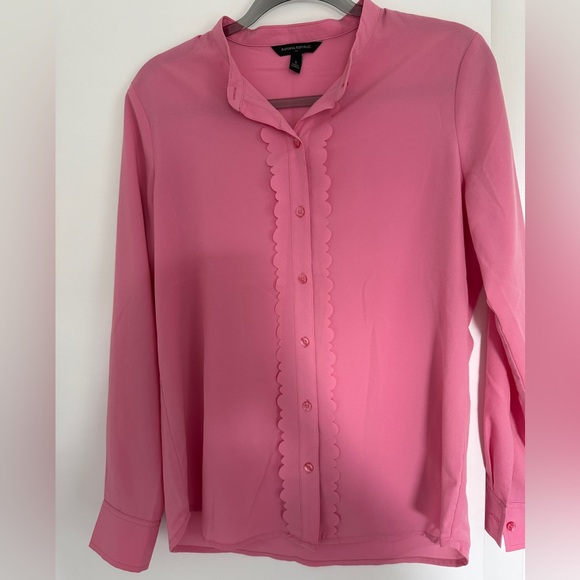 Banana Republic Tops - Banana Republic Pink Button-Up Blouse